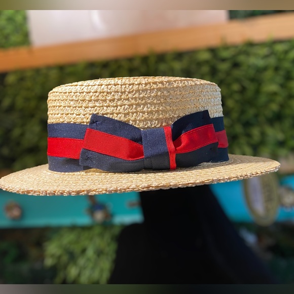 Scala Accessories New Scala Straw Boater Hat Poshmark